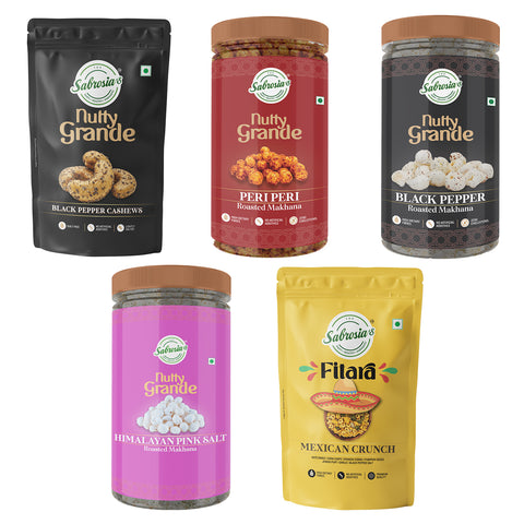 Spicy & Savory Snack Combo