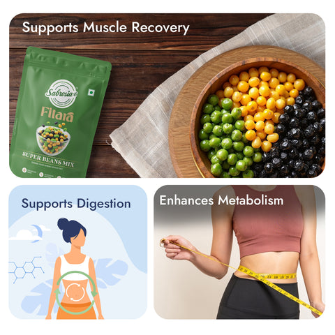 Sabrosia's Super Beans Mix – 180 Gram(Pack of 3)