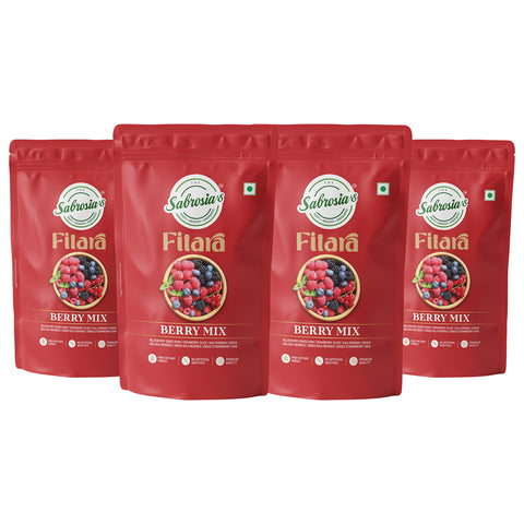 Sabrosia's Berry Mix - 180 Gram(Pack of 4)